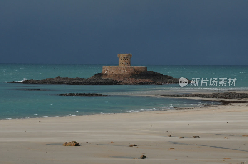 Rocco tower, St.Ouens Bay, Jersey，英国